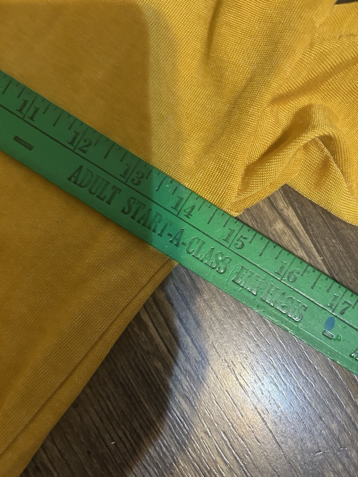Vintage 1950’s Jersey Women’s Yellow Wringer Short Sleeve