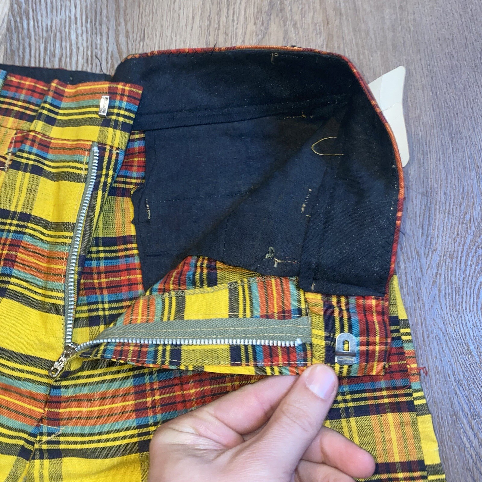Vintage 1960s Style Wise Shorts Wash & Wear Womens 12 Waist 26″ Nylon Rayon NOS
