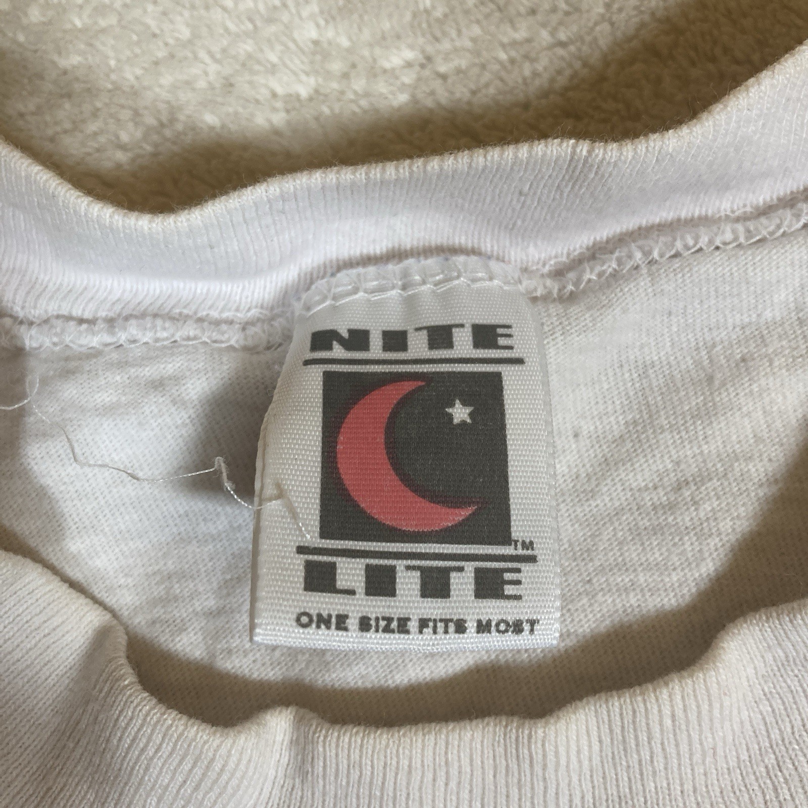 VTG 90s Pajamas Mary Sue Taylor Sleep Shirt Geometric OSFM 1992 Single Stitch