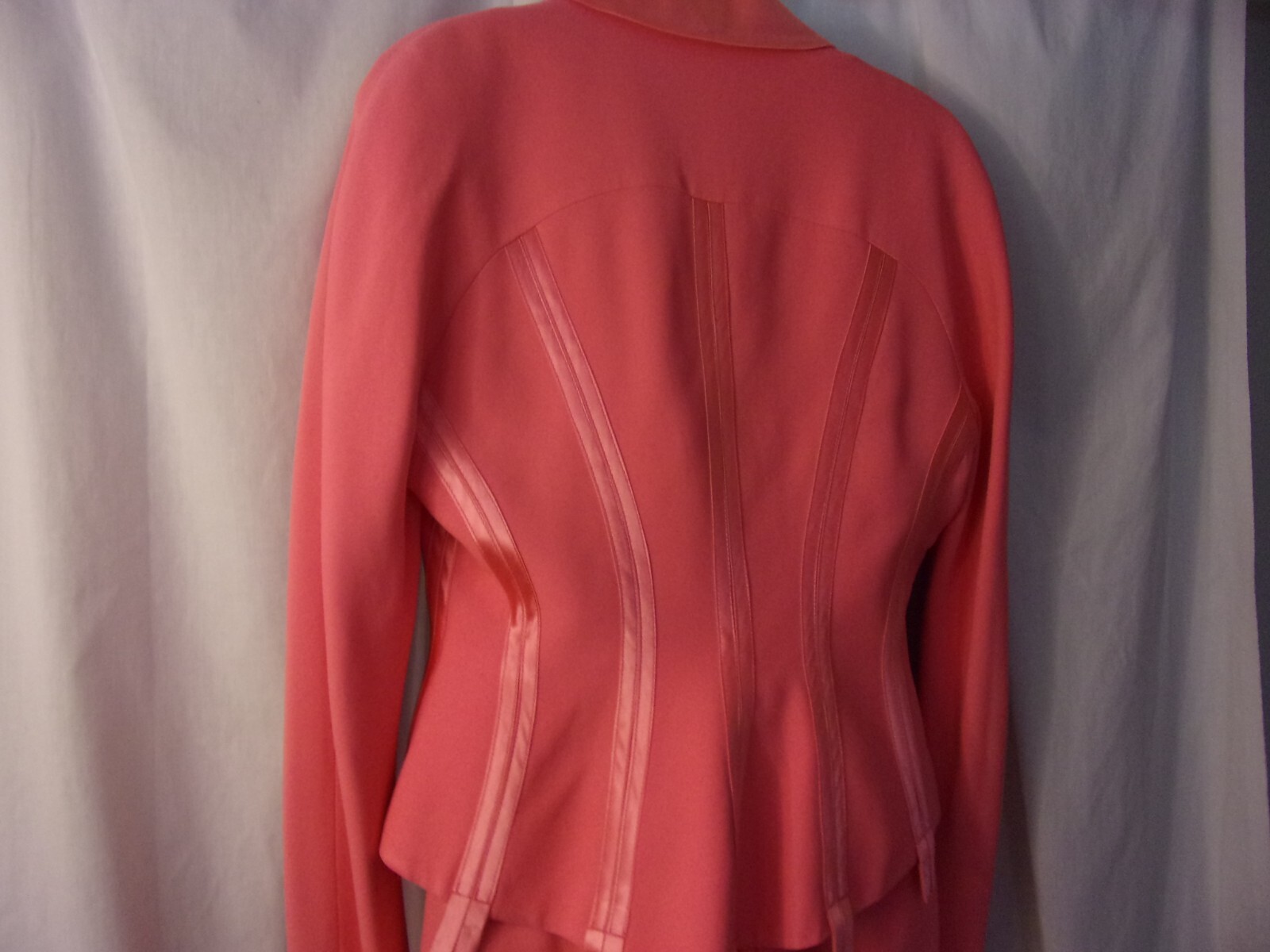 Vintage 1980S Evelyne Mandel Paris Barbie Pink Skirt Suit 10 Super Cool