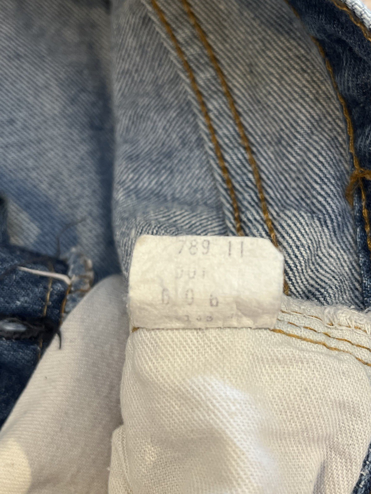 Vintage 1980s Levi’s 501 SELVEDGE jeans Denim 25 Waist