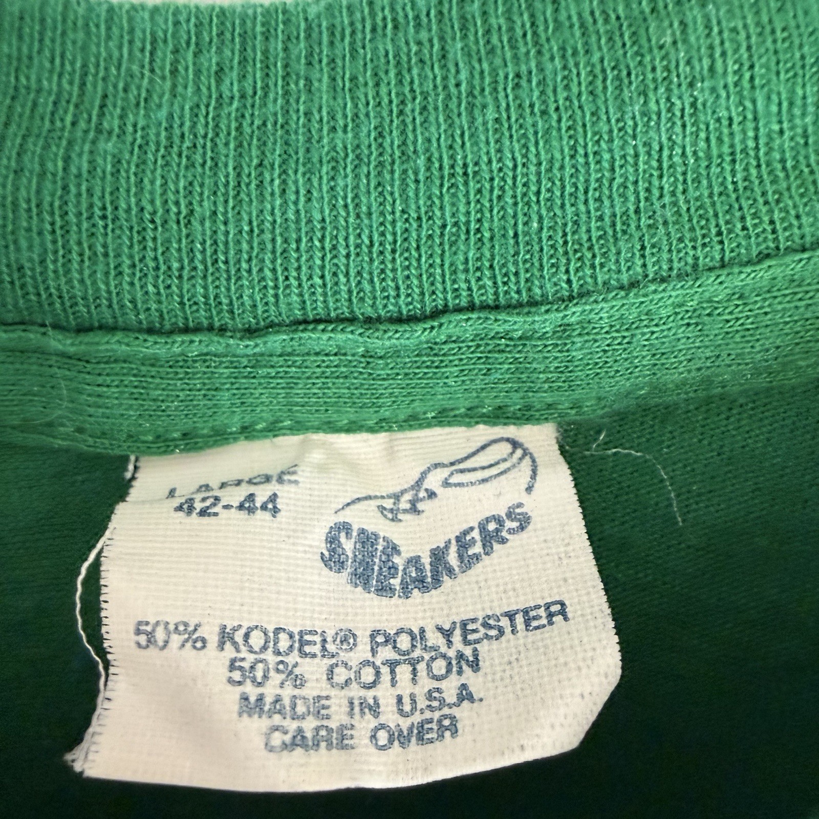 Vtg NOW National Organization Women Equal Rights T Shirt Feminist Sneakers L