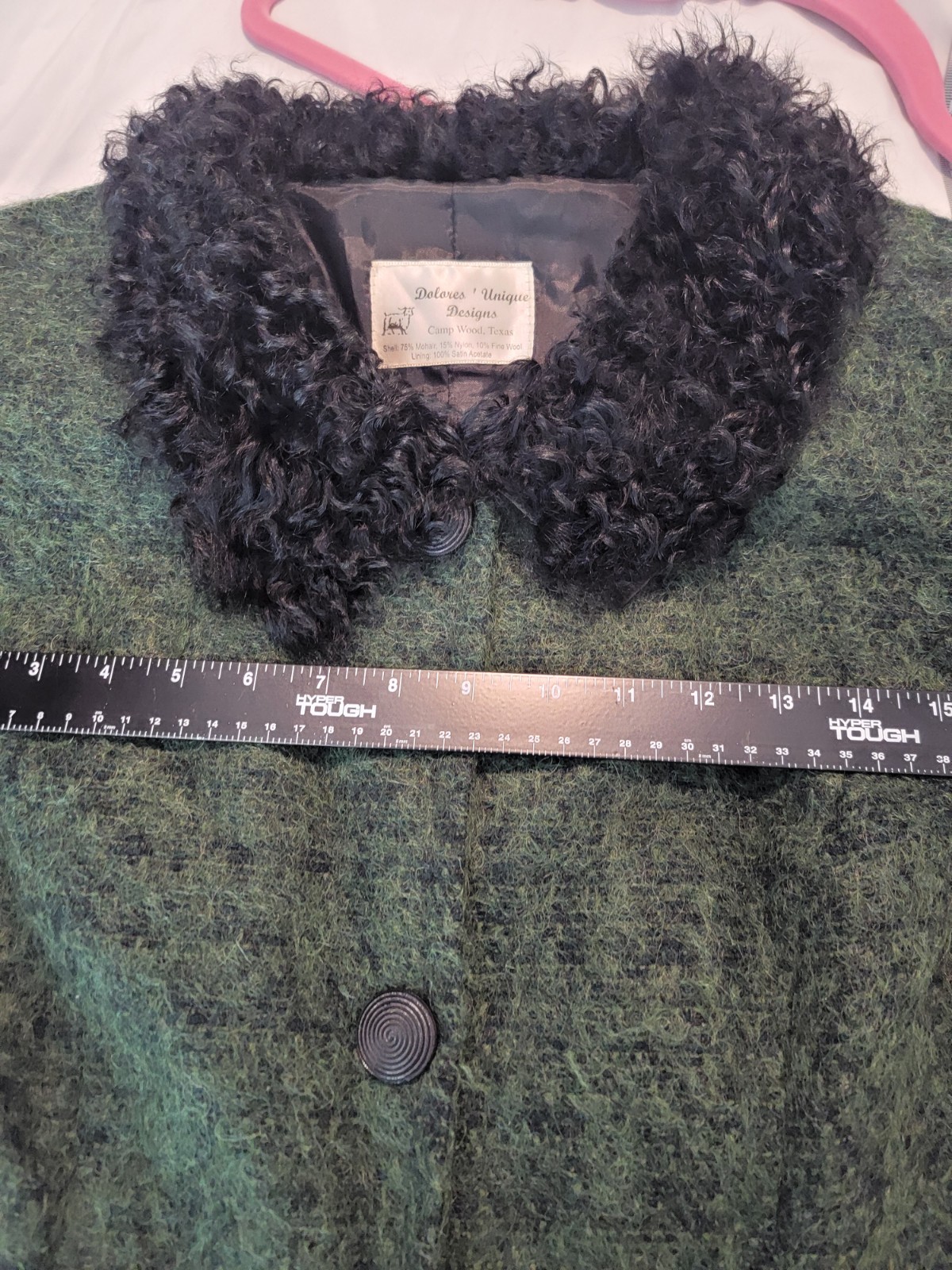 Dolores’ Unique Designs Mohair Jacket Blazer Made in Texas Mohair Clothing