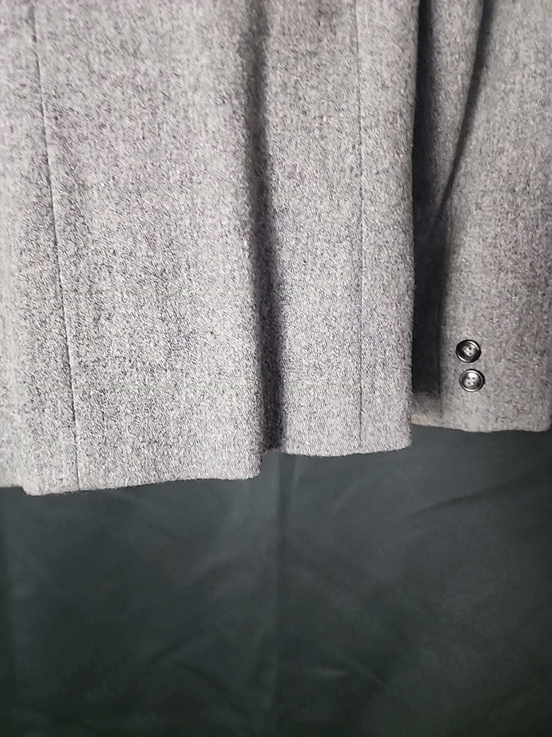 Prestige of Boston Vintage 70s Gray Wool Blazer Jacket Size 8 EUC Priority