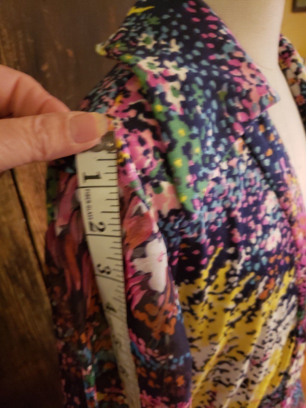 Vintage 1960s Don Luis De Espana multi Color floral Garden Chiffon Maxi Dress