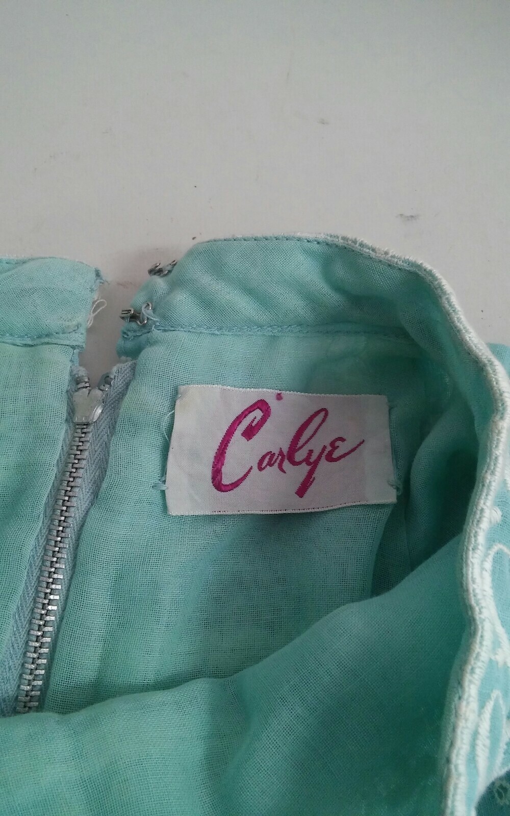 Vintage Carlye Dress Short Sleeve 1960’s 50’s? Funky Cute Short