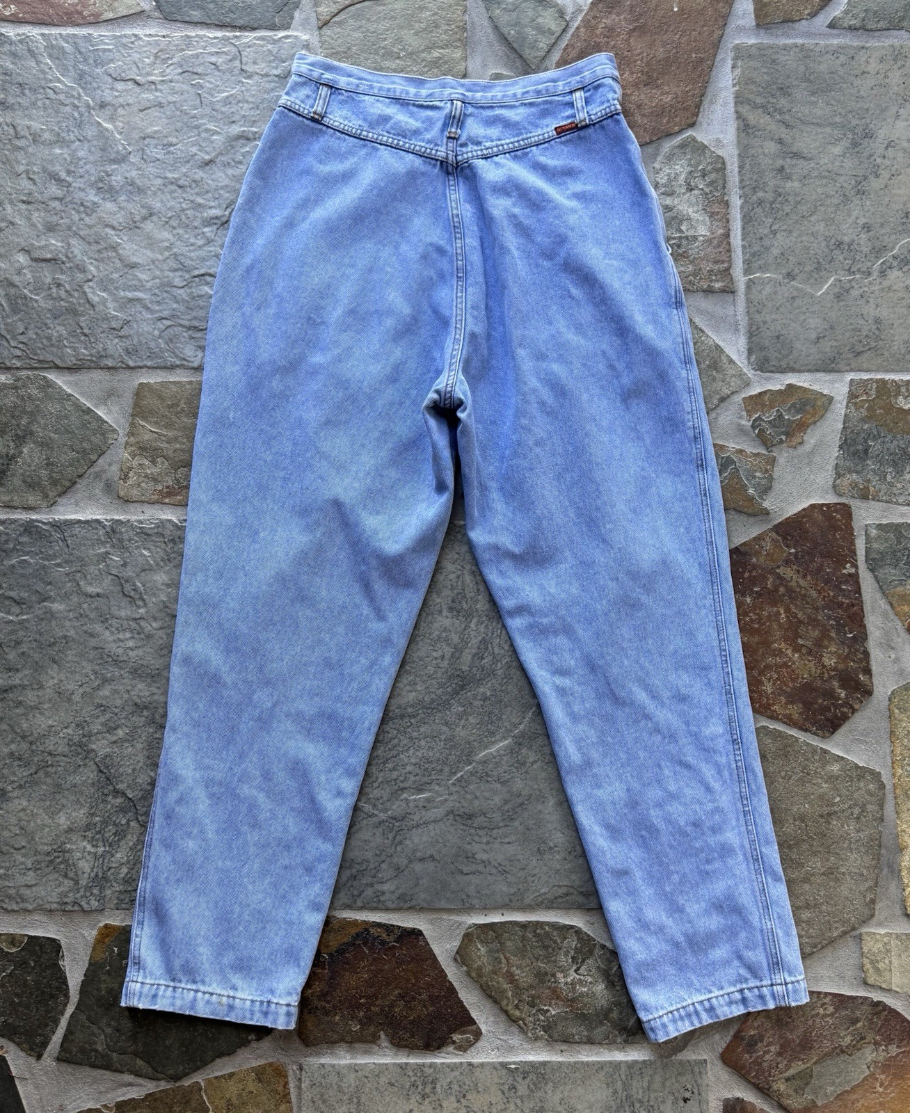 Vintage PS Gitano Hi Waisted Pleated Front Mom Jeans size 16R