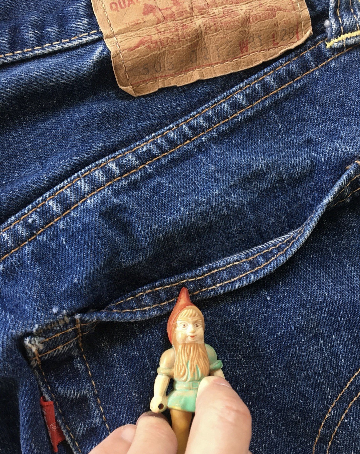 True Vintage 505’s Levi’s Big “E” Denim Cutoffs/ 505 -0217 /Late 60’s Early 70’s