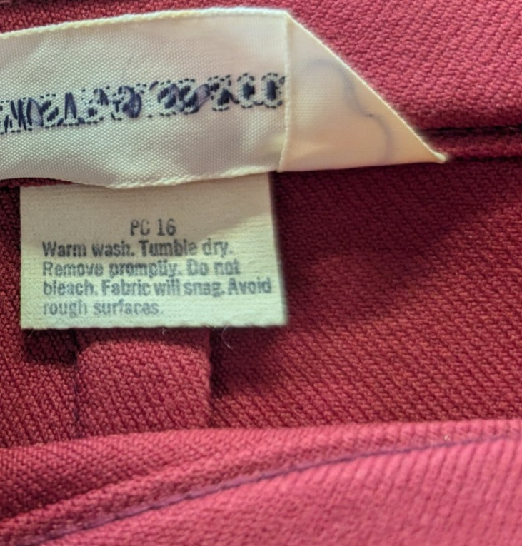 Levi Straus Vintage 70s Women’s Pants Size 34×29 Wide Leg Pink-Red