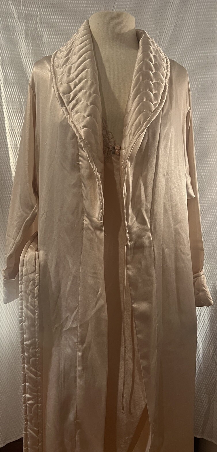 valentino intimo vintage gown and robe small- sacks fifth ave