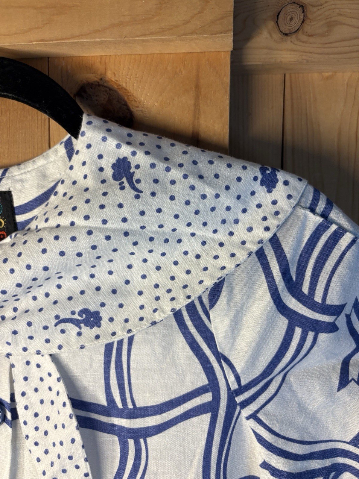 VTG COTTAGECORE Sailor Collar PRARIE Rococo Dress Girls XL WOMENS 2XS EUC LINEN
