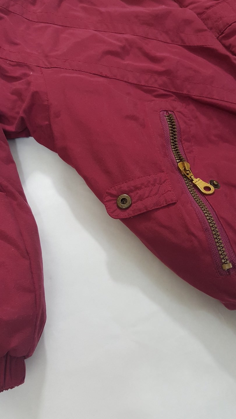 VTG SNUGGLER SKI WEAR Jamie Womens Cranberry SKI Jacket Sz 12