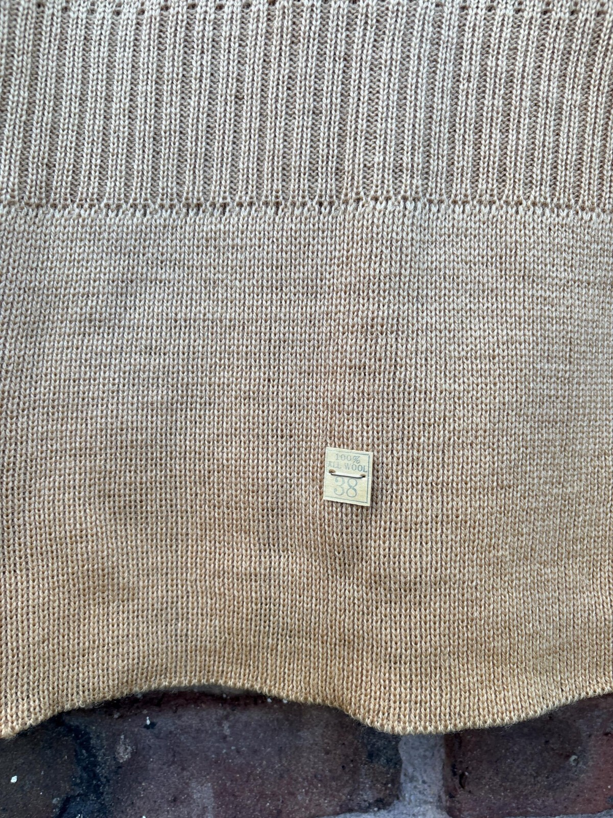 Vintage 1940s Deadstock Wool Cardigan Sweater Lana Lee V Neck Small Medium