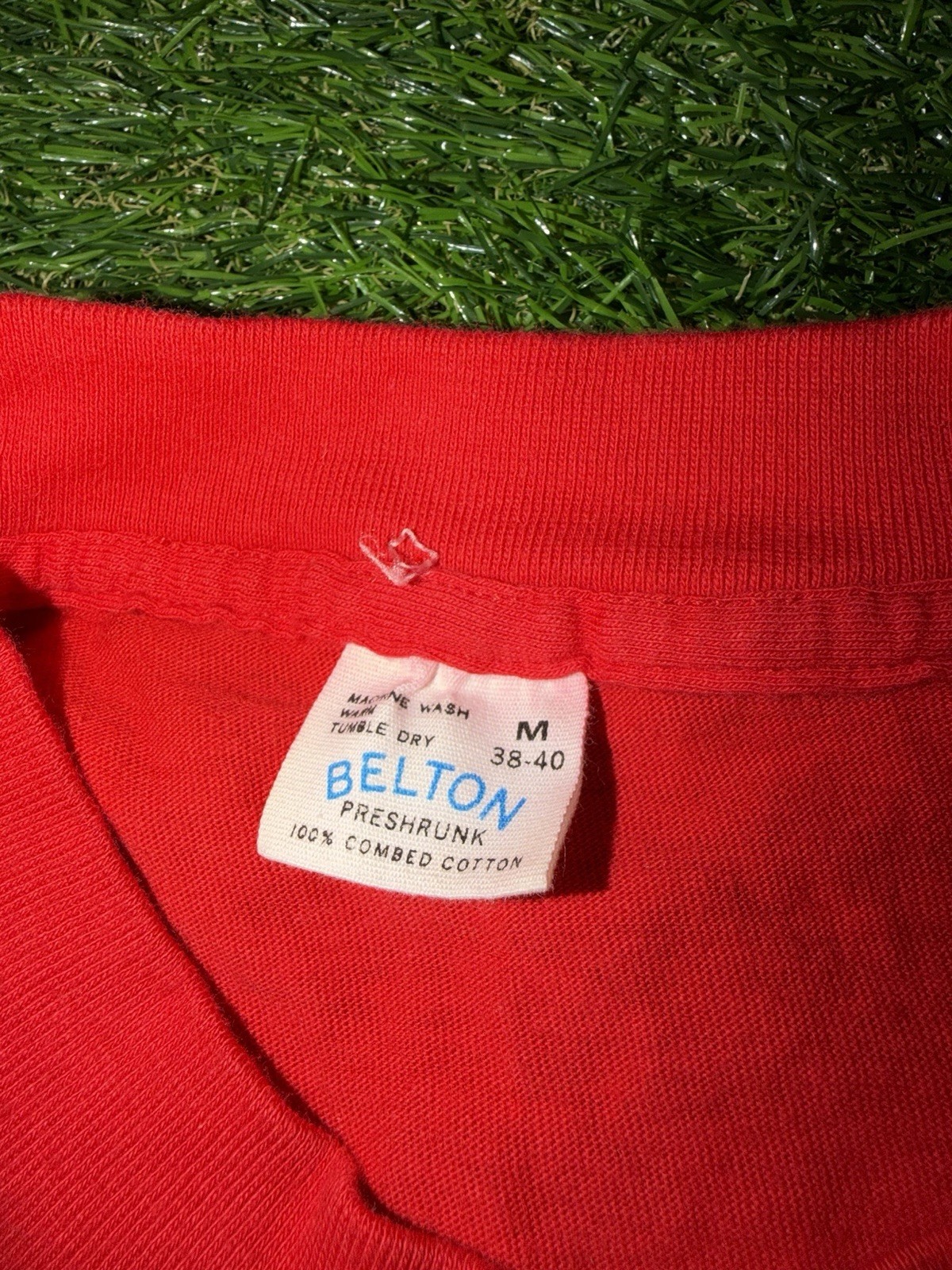 Burger King wopper RARE 70s true vintage belton Youth M adult S/XS T shirt