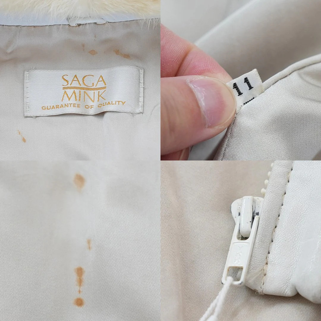 Cross Mink Zip Jacket – SAGA MINK