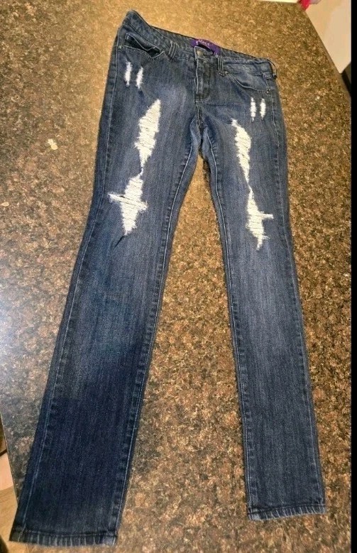 vintage Jeans size 11 Miley Cyrus distressed