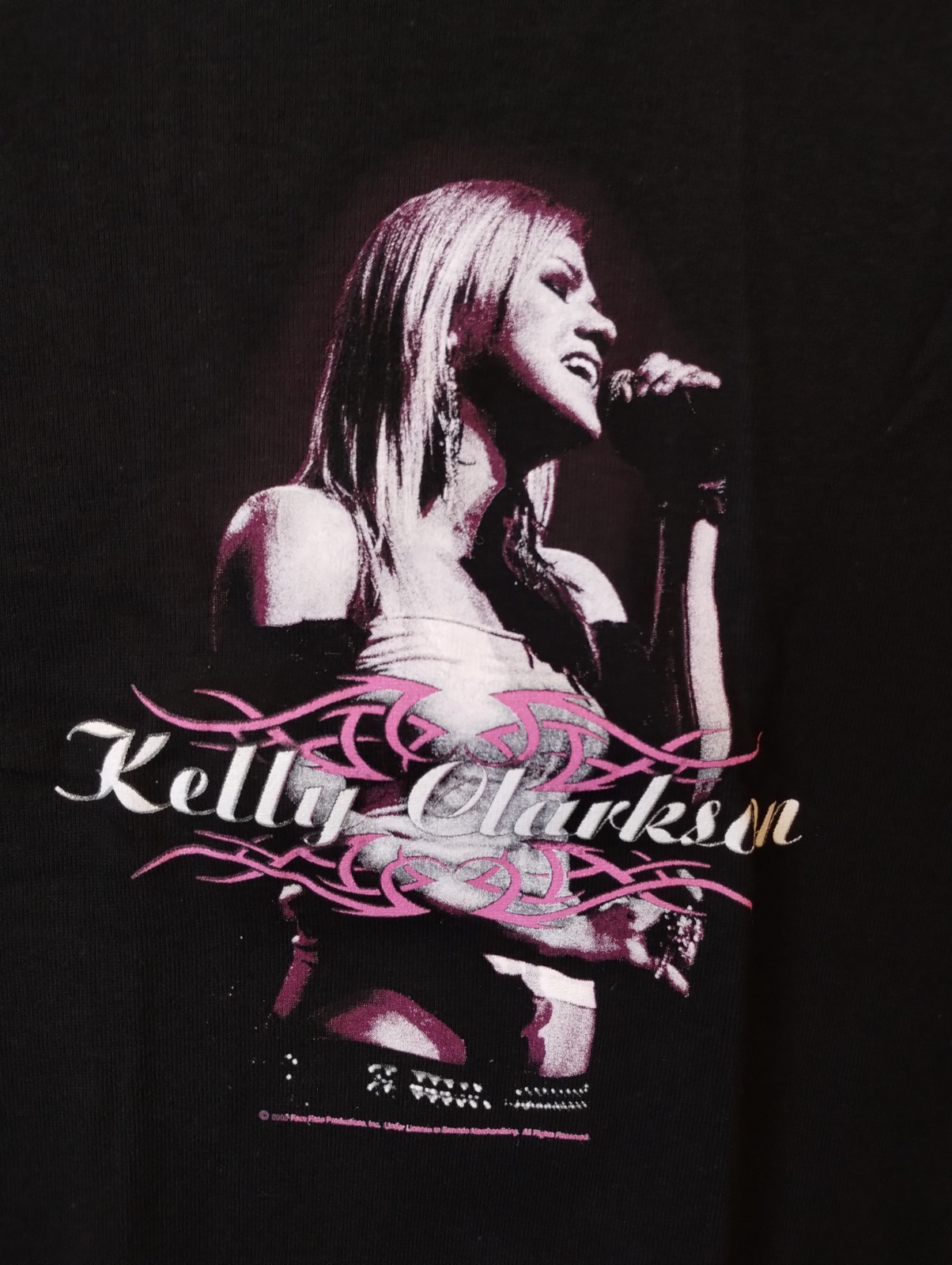 Vintage 2005 Kelly Clarkson Tour T-Shirt Womens XL Live Concert Graphic NOS Tee