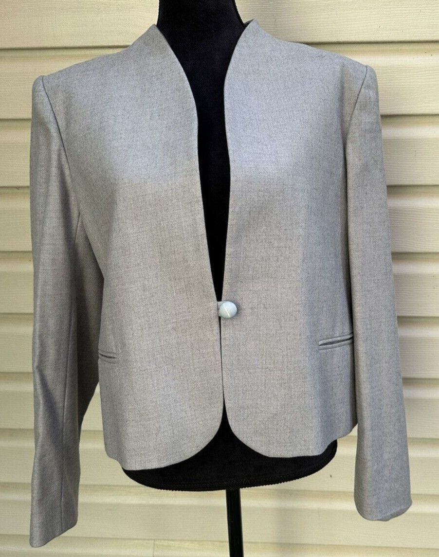 Giorgio Saint Angelo Womens Vintage Wool Blazer Size 14 Yugoslavia