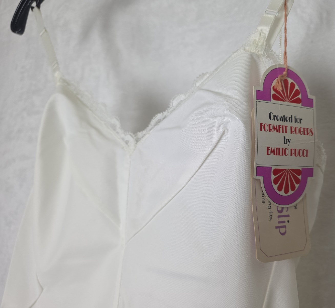 Emilio Pucci Formfit Rogers Slip Dress Deadstock NOS Vintage USA New w/ Tags