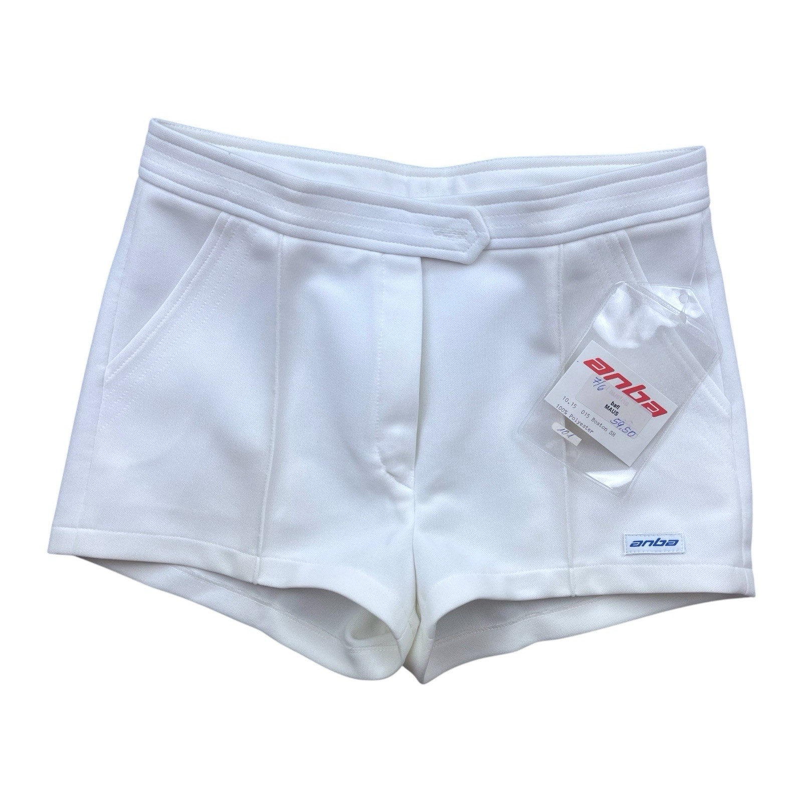Anba vintage shorts tennis size 38 S womens cotton 36cm 80s – 90s sports new pants