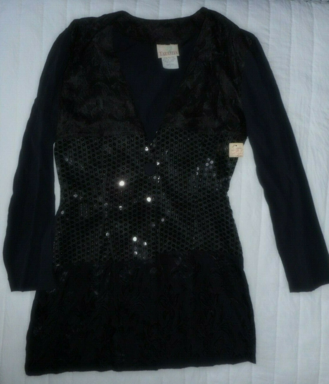 NWT Women’s Vintage Tarazzia Long Jacket 9 Original Price $89