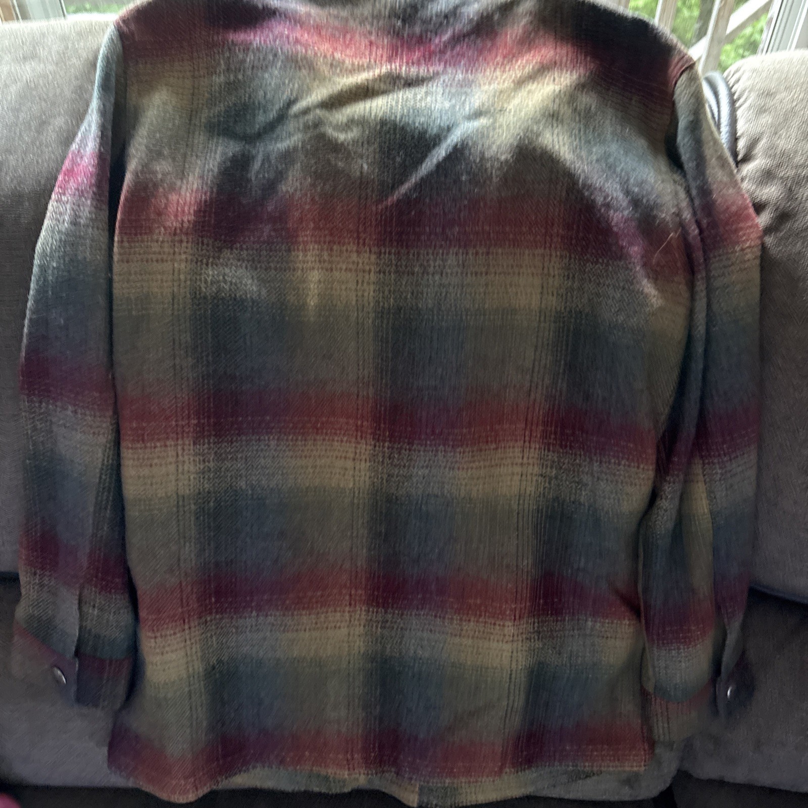Vintage David Brooks Jacket Aztec Wool Shacket Southwestern Small