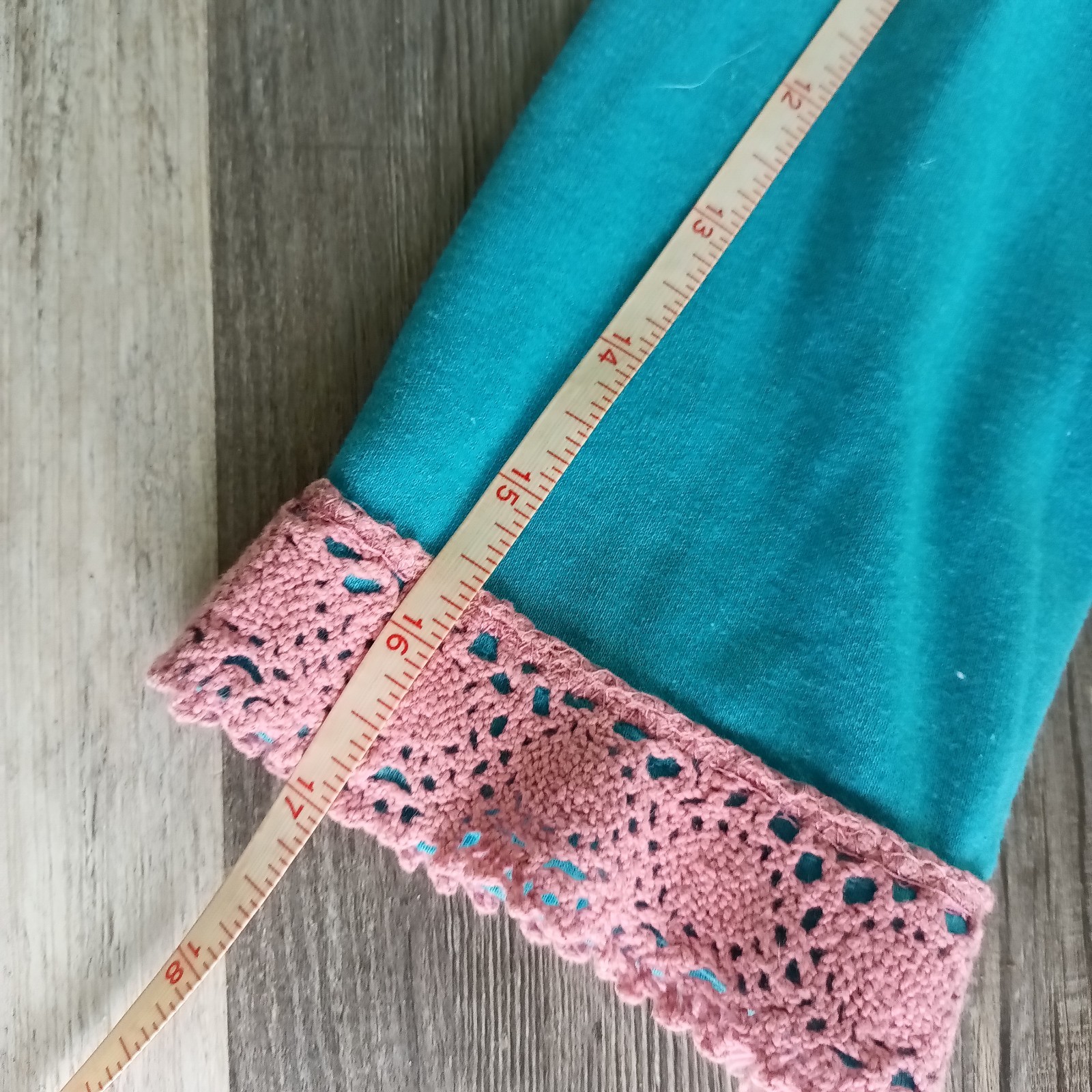HollyHobby Granny Cottage Core Prairie Turquoise Coquette Floral Lace VTG Fairy