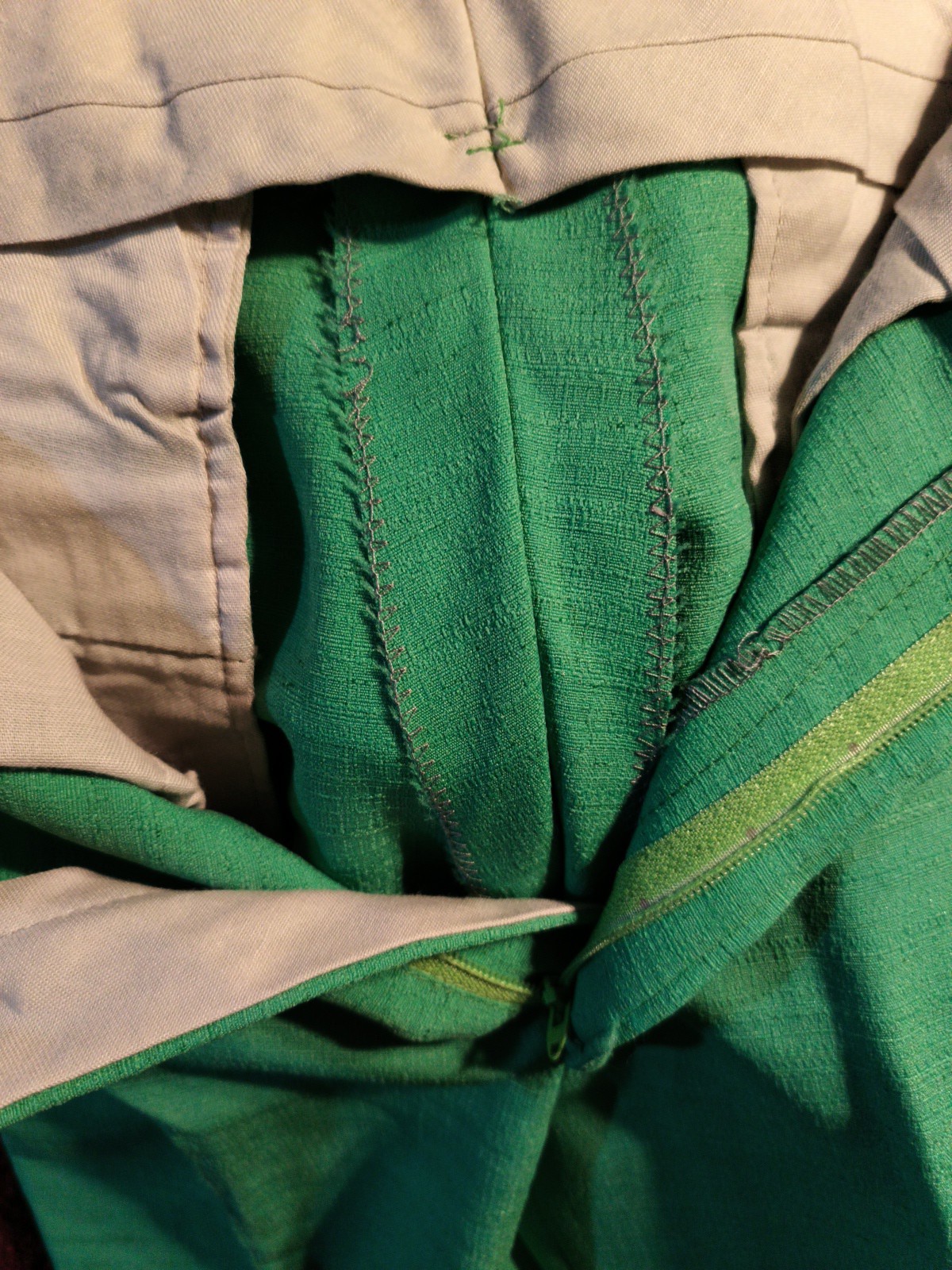Vintage Hells Bells By Primo Bell Bottom Green Slacks Retro Hippie Flare Pants