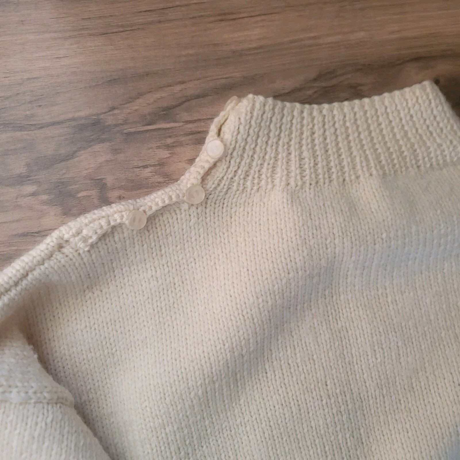 Vintage Lord & Taylor Country Clothes Shop Hand Knit 100% Pure Virgin Wool M