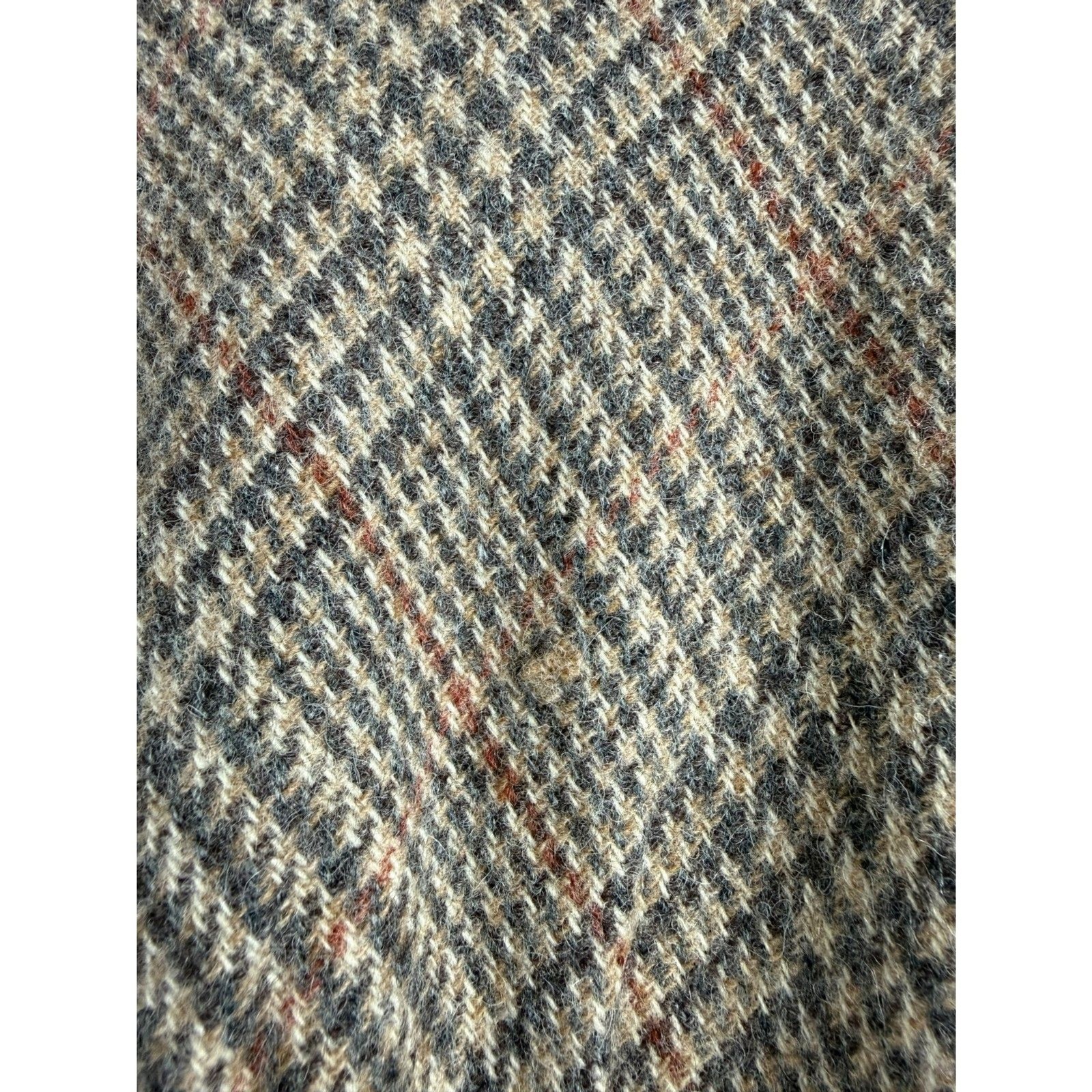 Vintage Cargo Women’s Plaid Wool Skirt A-Line Multicolor Size 10 (Runs Small)