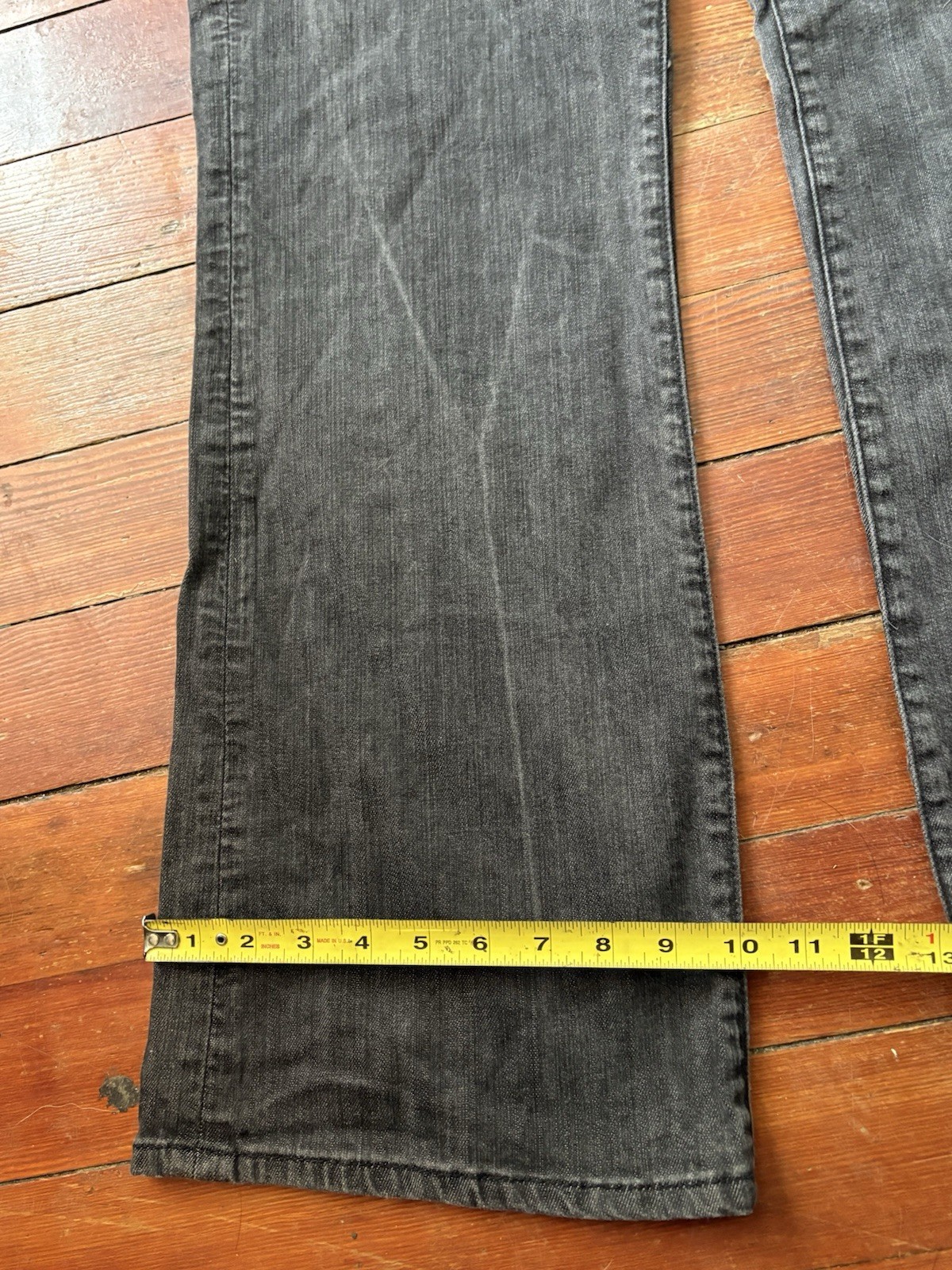 Sassoon Oh La La Women’s Blue Denim Bootcut Boogie Jeans 1980s Size 16 Mid Rise