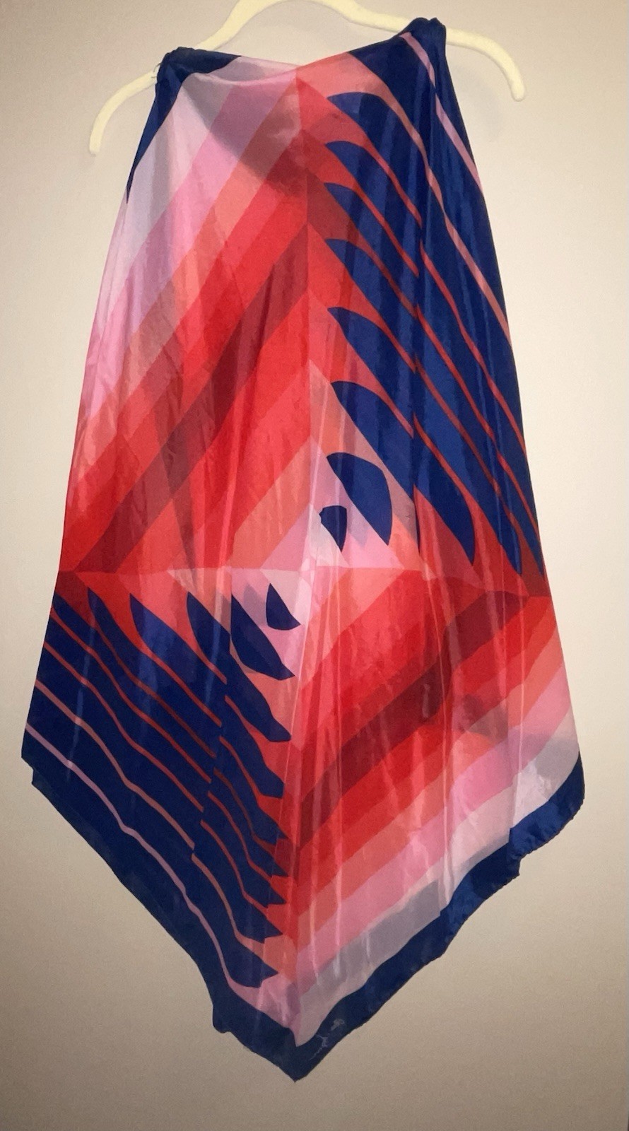 Vintage Cole of California Swim Coverup – Abstract Art – Scarf by Marc Vigneron