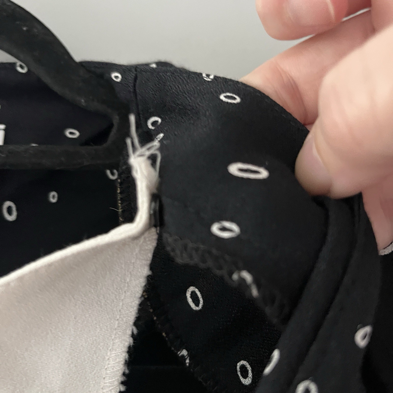 Vintage 80s R J Stevens Black and White Dot Dress Career Work Size 8