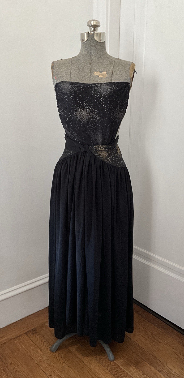 Vintage 1970’s Gottex Strapless Maillot with Matching Wrap Skirt