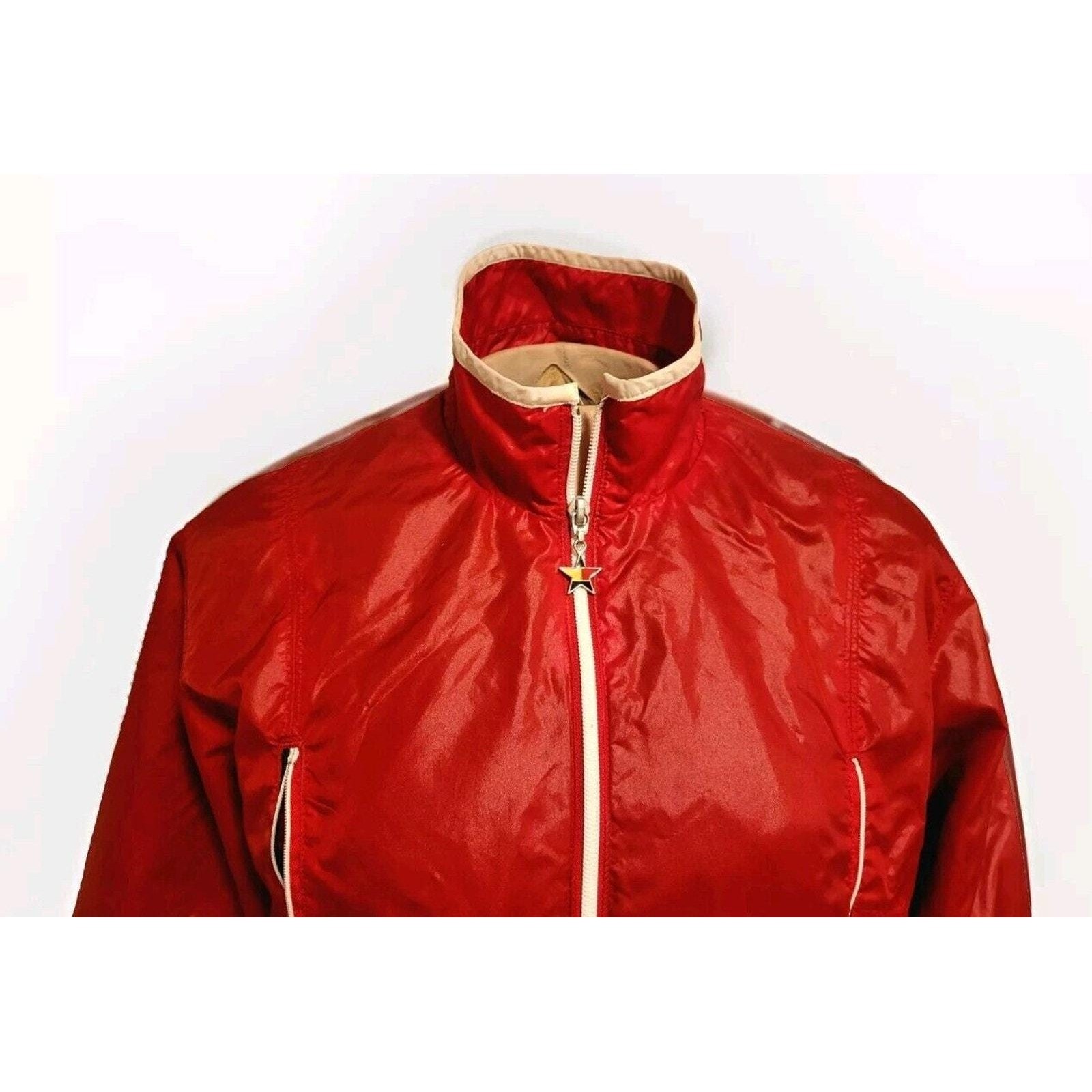 Vintage Y2K Tommy Jeans Cropped Full Zip Windbreaker Womens Size XL Hilfiger
