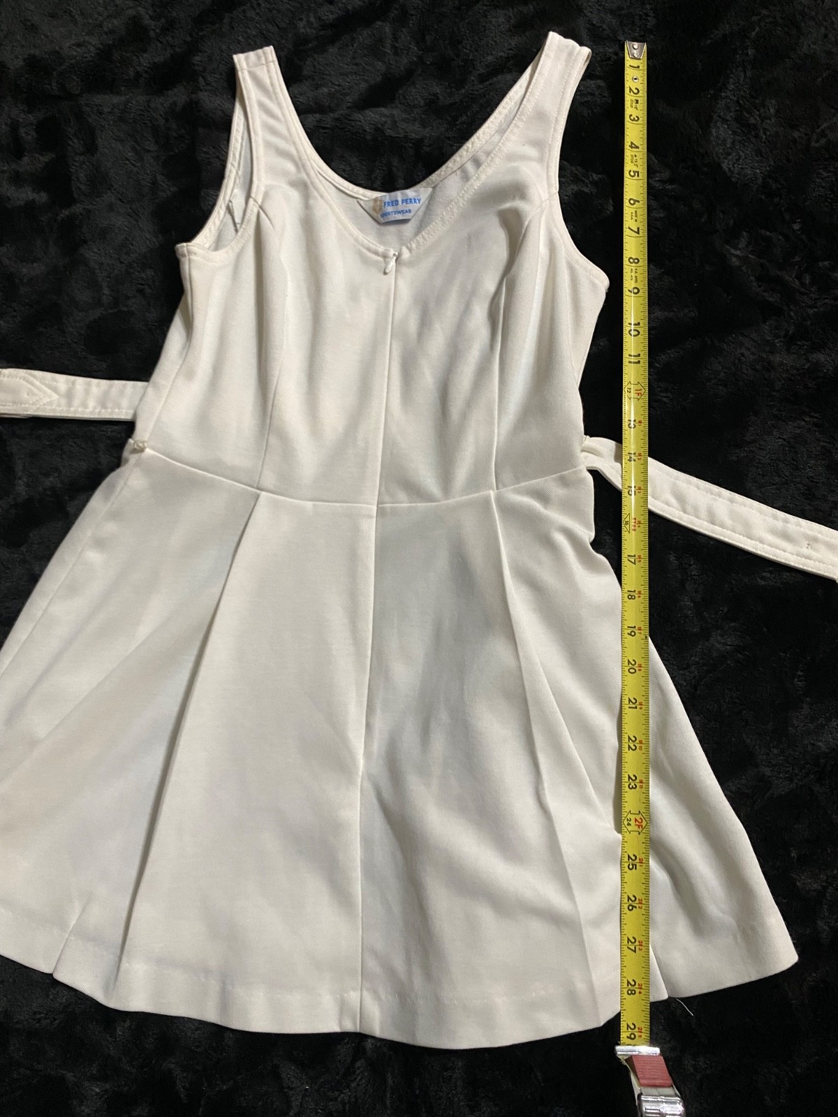 VINTAGE FRED PERRY TENNIS DRESS size 28 waist