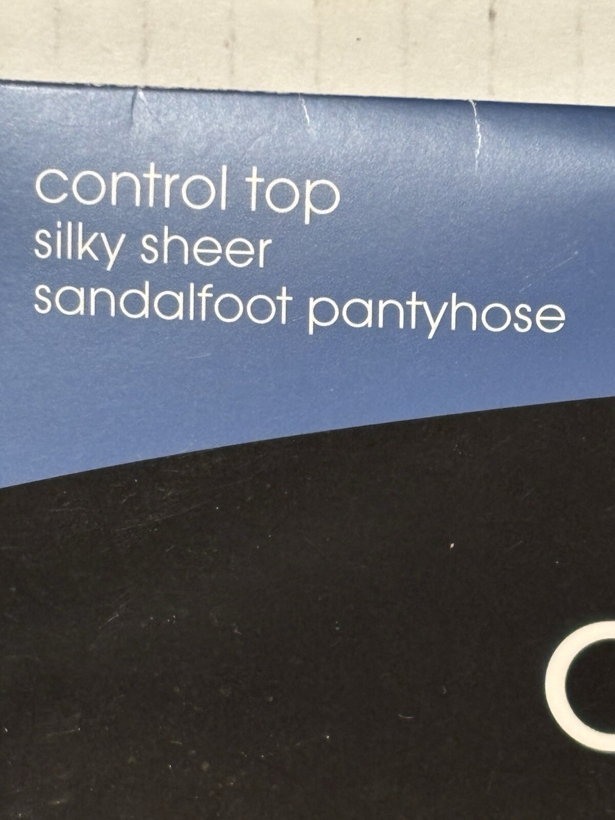 Pantyhose Control Top Silky Sheer Size Plus Suntan Sandalfoot George NEW