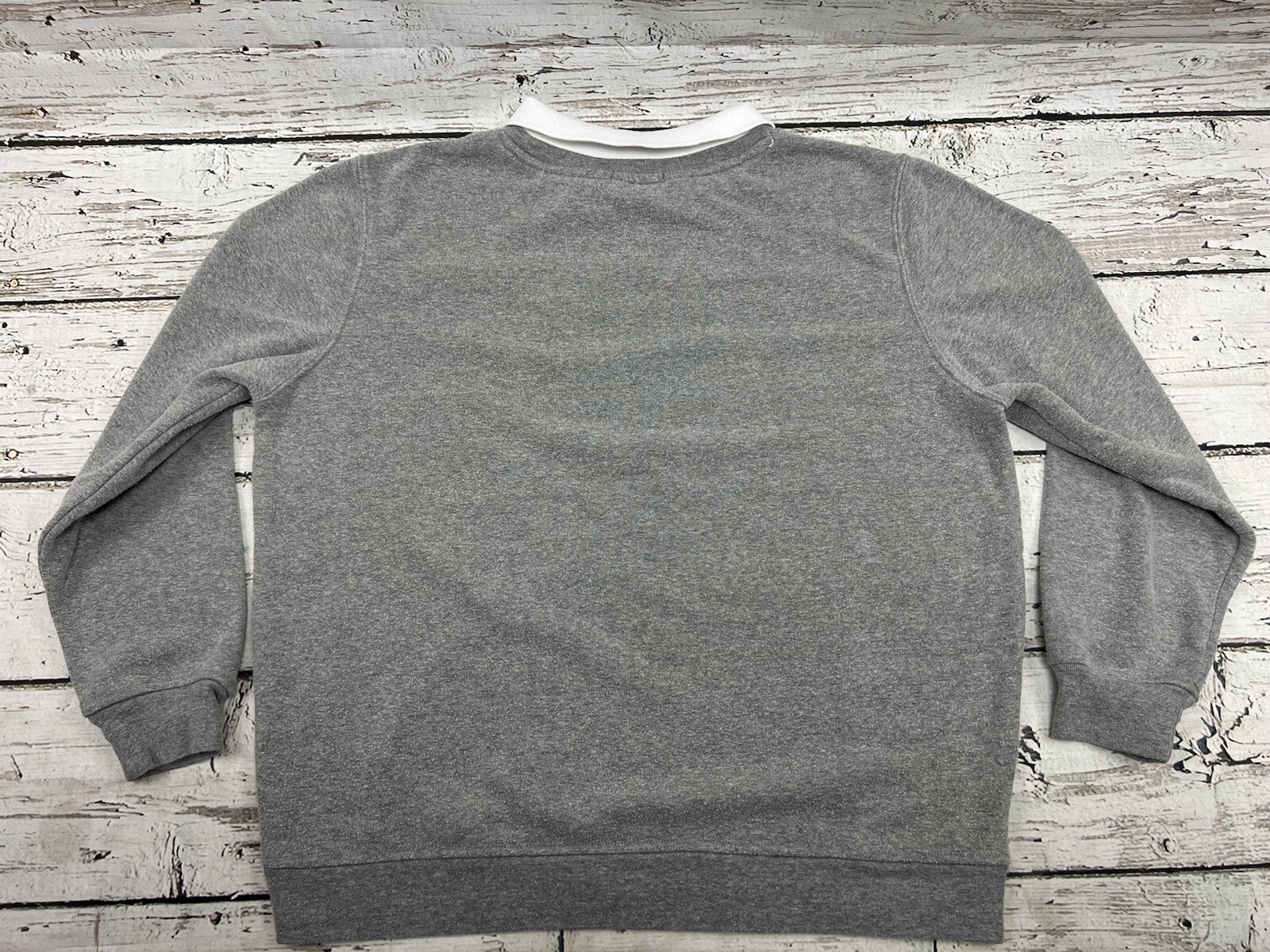 VTG Hasting & Smith Wildflowers Embroidered Women’s Collared Crewneck Sweater