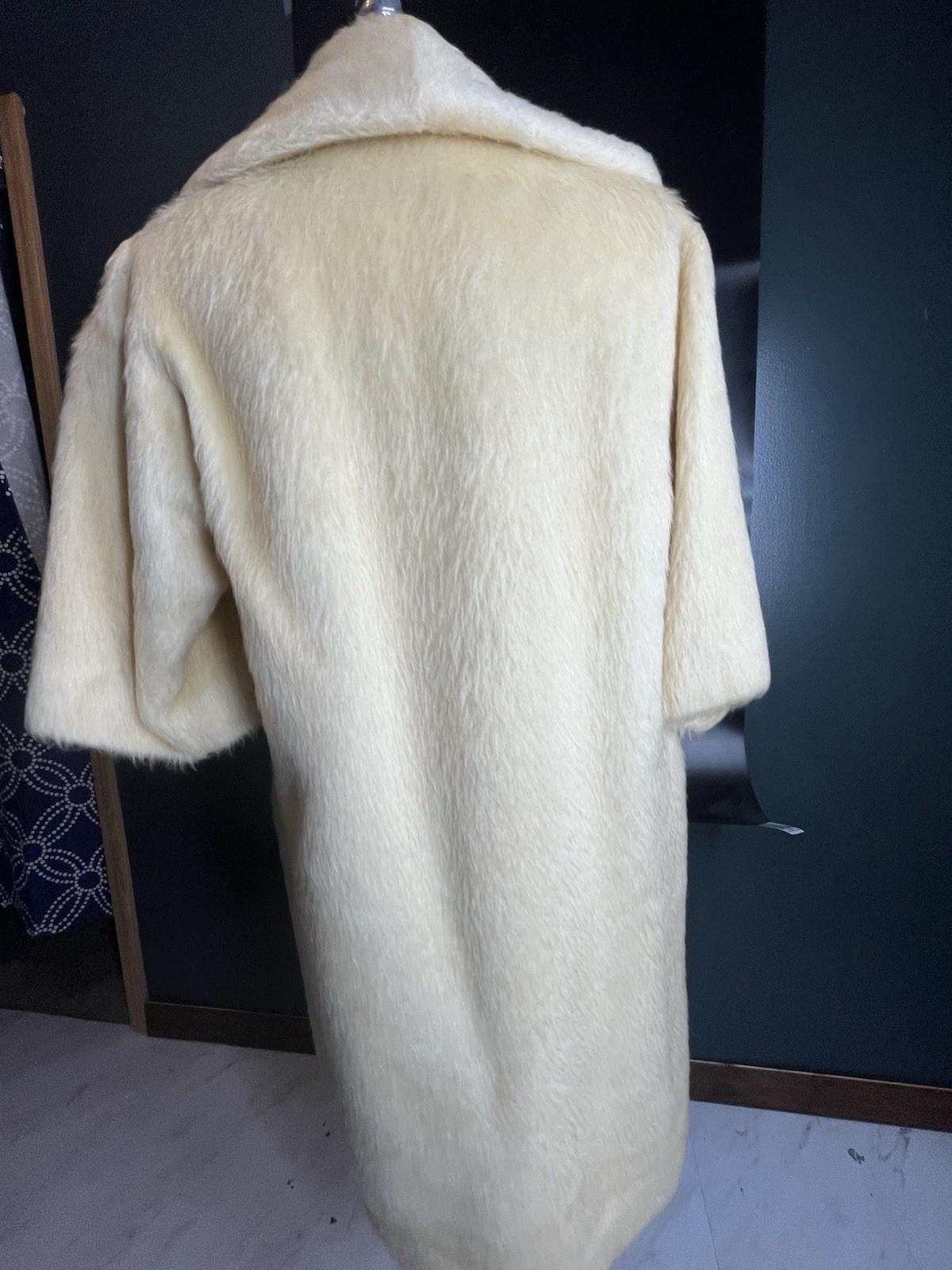 Lilli Ann Ivory Coat Paris San Francisco Vintage Women Regular Size Attic Stored