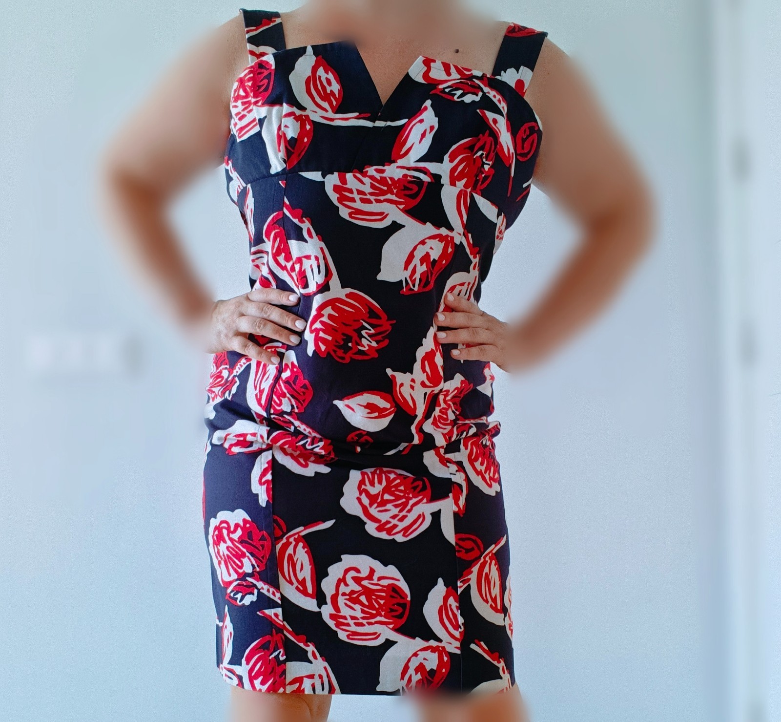 Pierre Balmain Vintage 1980s Women’s Bodycon Sleeveless Dress EU 40/ US 8 /UK 10