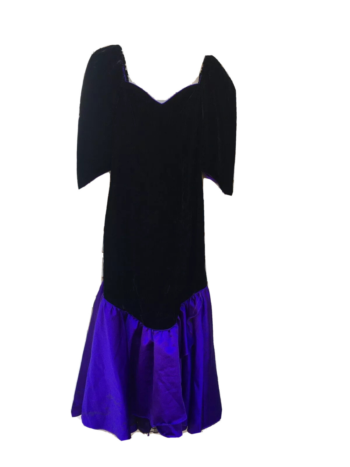Sharon Atkins Dejavu Vintage Formal Dress Black/Purple Size 12