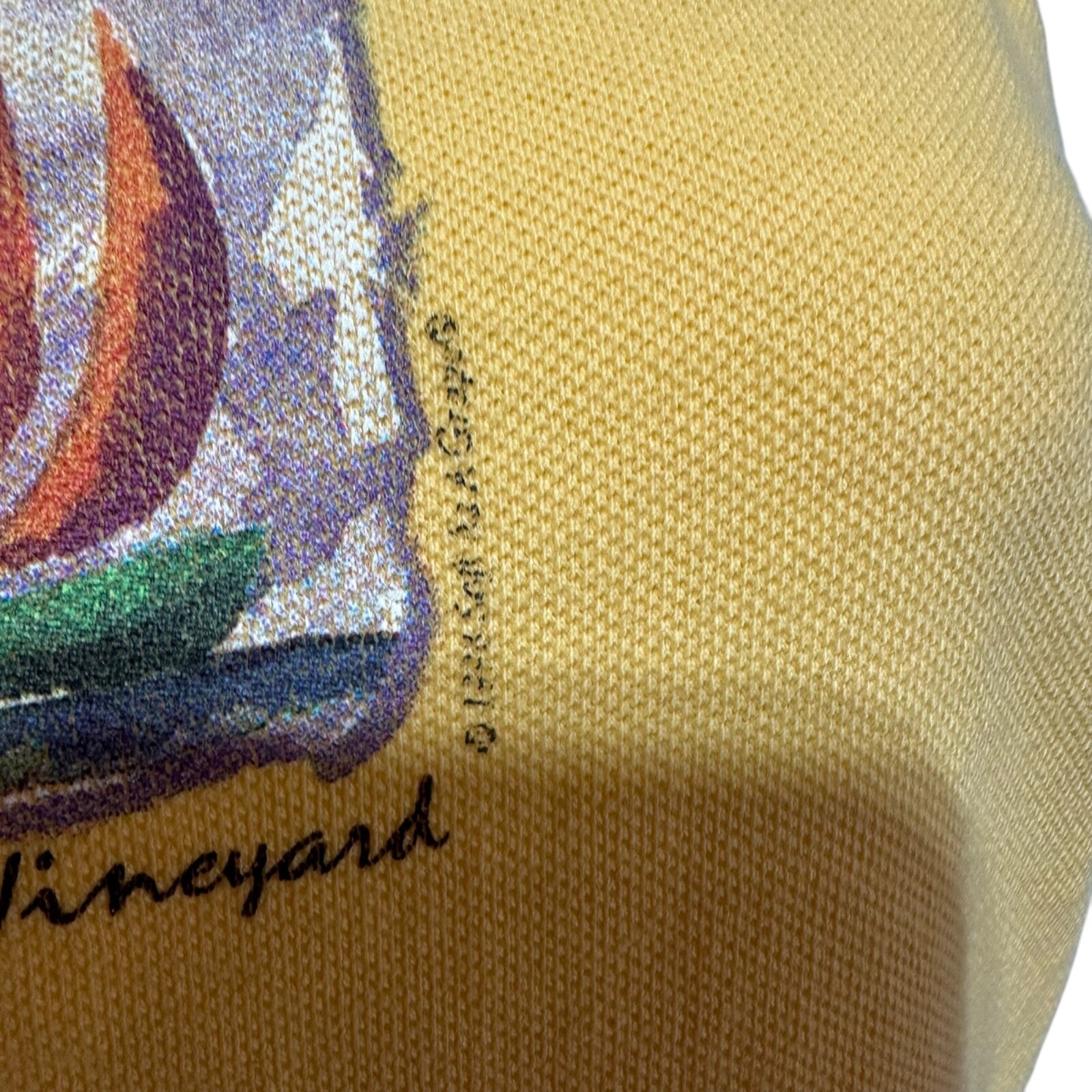 VINTAGE Martha’s Vineyard Women’s Shirt Sleeveless Size M – Made in USA 1998