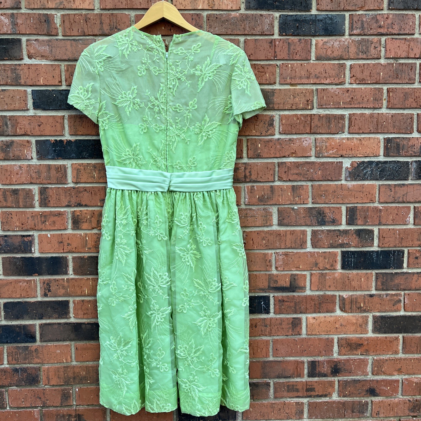 WOMEN’S VINTAGE 60’S HARMAY NEW YORK GREEN DRESS Pop Culture Mod