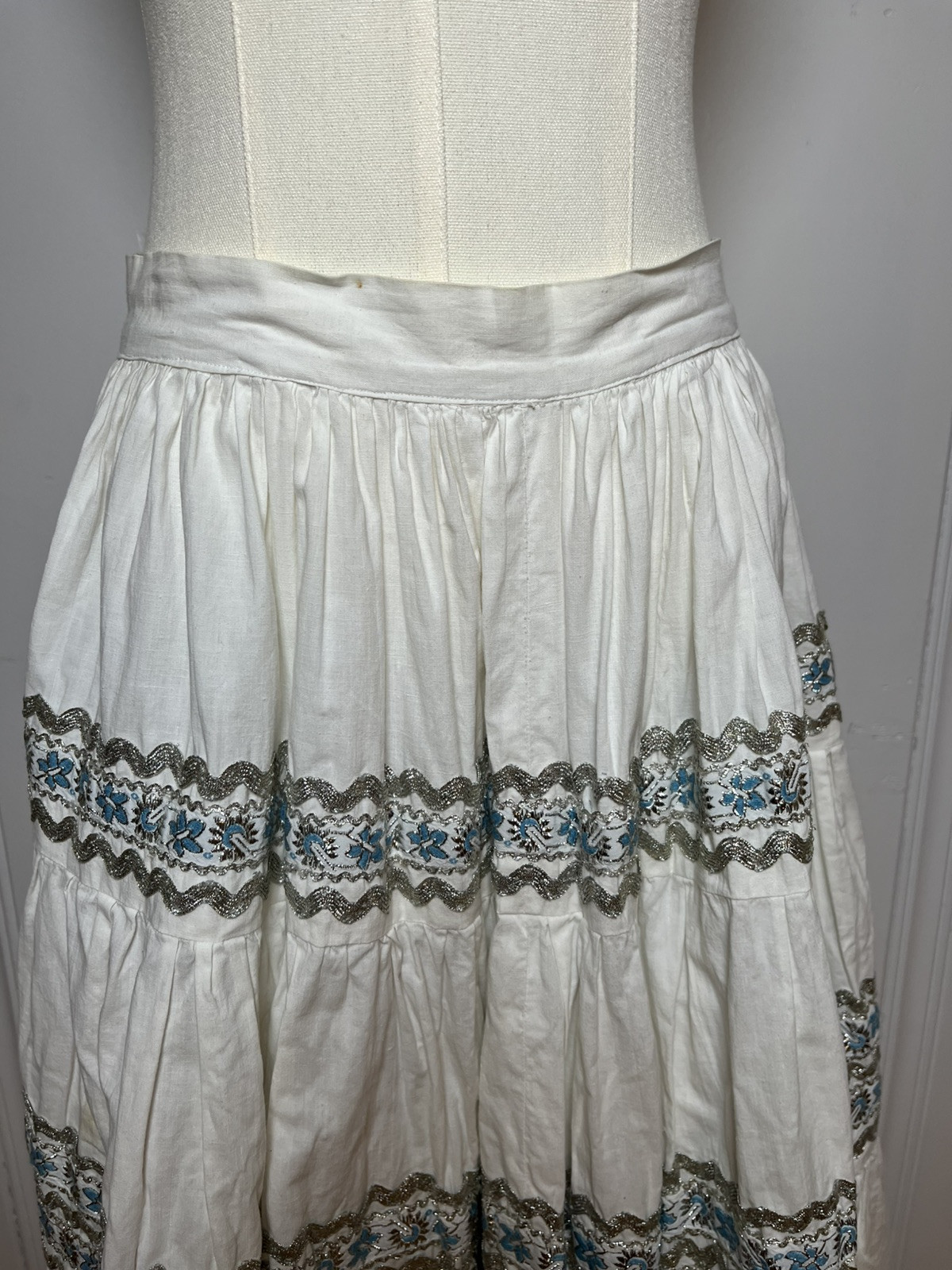Vintage Rodeo Skirt Western Wear Cowgirl Texas Square Dance Handmade RARE