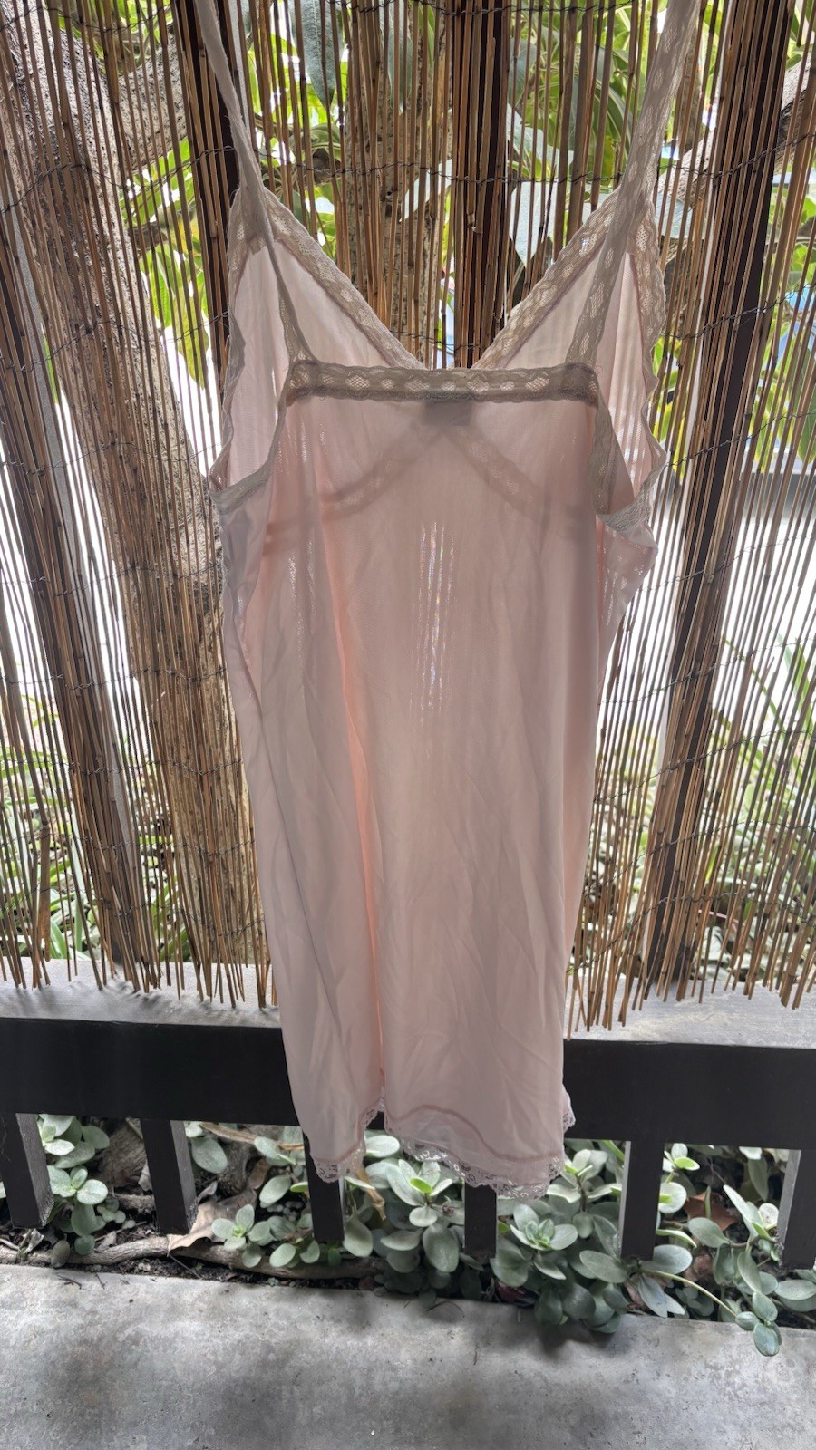 Figurfit by Intima Vintage Pink Slip Lingerie Nightgown, Regular