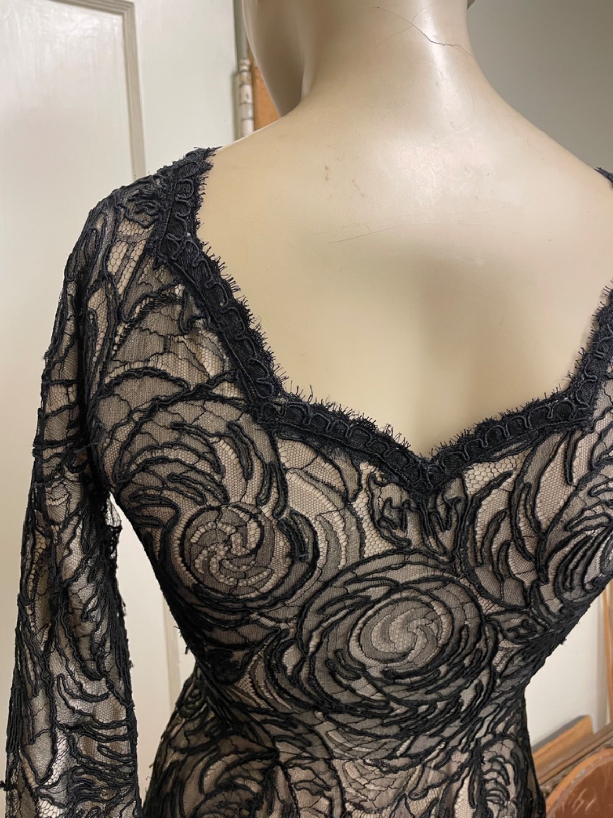 80s Geoffrey Beene Evening Gown