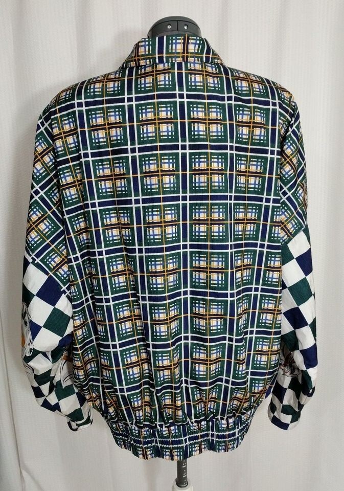 Vintage Andy johns Equestrian Windbreaker size L