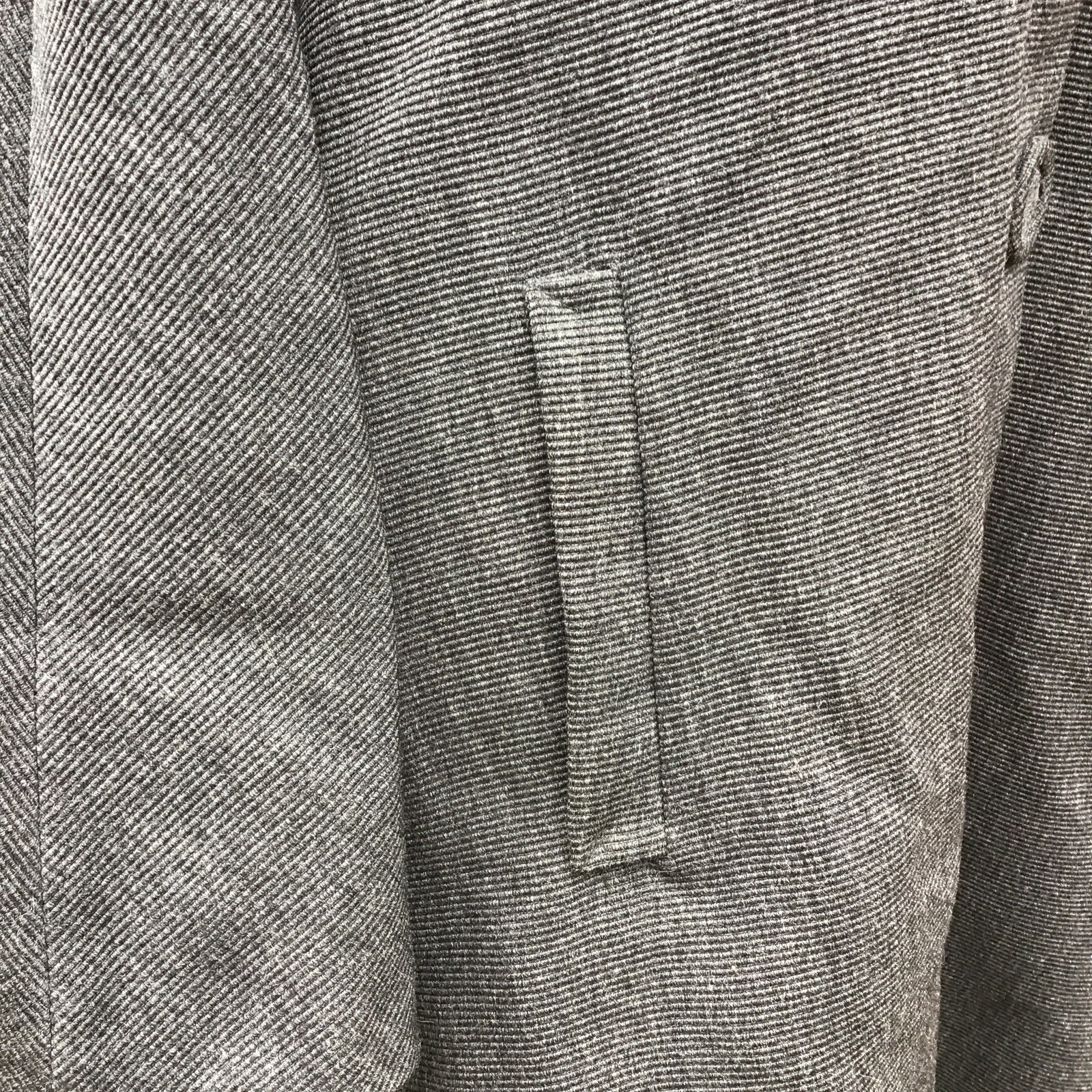 ANTIQUE 1930’S WOMAN’S WOOL SERGE TWILL SWAG COAT SATIN LINED IMMACULATE COND