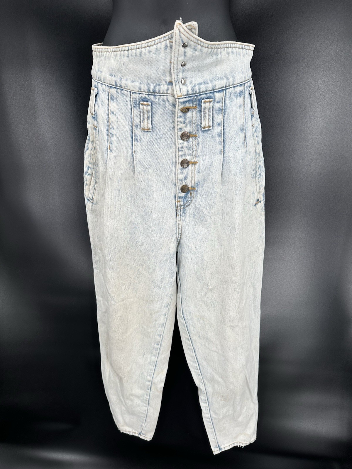 Vintage High Waisted Jeans Limited Express Hong Kong Japan Denim Size 10 Washed