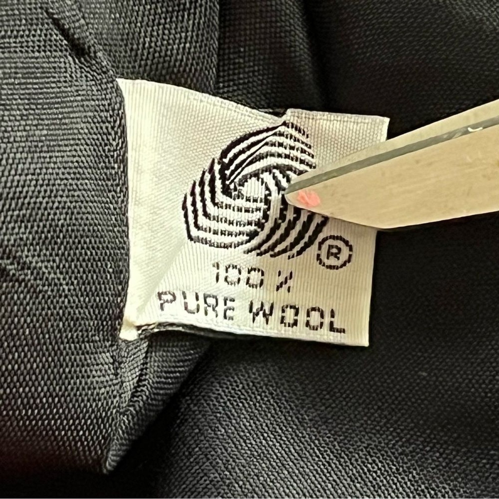 Vintage Saville Mod Wool Blazer Size 4 Black Classic Mid-length Coat Jacket